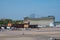 Hangar and temporary buildings at Berlin Tegel airport