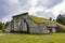 Hangars at a former military airport in northern Czech republic