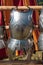 Hanged Medieval Metallic Armor