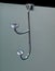 Hanger - Bathroom Kitchen Stainless Steel Double Hook Strong suspension binding