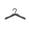 Hanger. Wardrobe plastic item for storing clothes. Flat cartoon illustration.