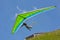 Hanggliding in Swiss Alps