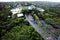 Hanging bridge which leads to a 360 degree viewing deck