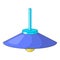 Hanging ceiling lamp icon, cartoon style