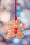 Hanging Gingerbread cookie