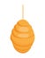 Hanging honeycomb hive icon design