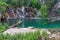 Hanging lake in Colorado State, USA