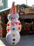 Hanging snowman doll