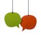 Hanging Speech Bubbles