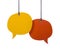 Hanging Speech Bubbles