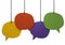 Hanging Speech Bubbles