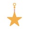 Hanging star ornament ramadan arabic islamic celebration tone color icon