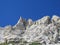 Hanging stone Rocky peak of Apennine Mountain Range