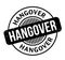 Hangover rubber stamp