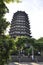 Hangzhou, 3rd may: Liuhe Pagoda or Six Harmonies Pagoda along the shore of Qiantang river in Hangzhou