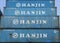 HANJIN Shipping containers