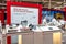 Hannover , Germany - April 02 2019 : IMI is displaying precision engineering at the Hannover Messe