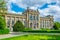 HANNOVER, GERMANY, APRIL 28, 2018: View of the landesmuseum in Hannover, Germany