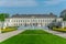 HANNOVER, GERMANY, APRIL 29, 2018: Herrenhausen palace in Hannover, Germany