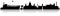 Hannover germany skyline silhouette black isolated vector