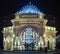 Hanoi, Vietnam - Dec 28, 2015: Royal City building decorative entrance during Christmas and New Year period, in Thanh Xuan street