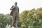 Hanoi, Vietnam - Jan 20 2015: Statue of Lenin in Hanoi, Vietnam.