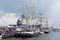 Hansesail in Warnemuende and Rostock harbor