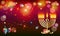 Hanukka festival of lights Jewish Holiday wallpaper