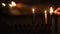 Hanukkah candles