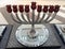 Hanukkah candlestick for nine candles