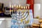Hanukkah celebration Judaism menorah tradition holiday symbols lighting hanukkiah candles