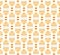 Hanukkah seamless pattern. Hanukkah background with Menorah.