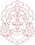 Hanuman the hindu ape (Monkey) god