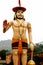 Hanuman the mighty in a blessing posture