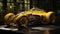 Hanya Car: A Futuristic Yellow Colored Contraption With Timeless Elegance