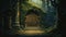 Hanya Door: A Hyper-detailed Fantasy Entry Inspired By Timeless Mythology