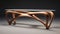Hanya Table: A Stunning Wood And Glass Branch Design