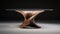 Hanya Table A Twisted Imagination In Smooth Wood And Glass