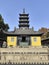 Haogu Pagoda Temple on the South Lake in Jiaxing, China