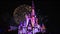 Happily Ever After is Spectacular fireworks show at Cinderella`s Castle on dark night background in Magic Kingdom 1
