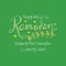 Happiness is Ramadan knowing that ramadan is coming very soon!