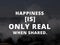 â€œHappiness [is] only real when sharedâ€  best motivational quotes on a nature background