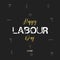 Happy 1st may letter vector background. Labour Day logo concept with wrenches.