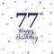 Happy 77th birthday