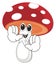 Happy amanita say hi