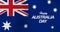 Happy Australia Day. Australia Day Celebration. Happy January 26th Independence day celebration. 4K Video