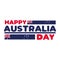 happy australia day design