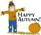 Happy Autumn Scarecrow