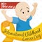 Happy Bald Boy with Golden Ribbon Celebrating Childhood Cancer Day, Vector Illustration