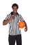 Happy Basketball Referee